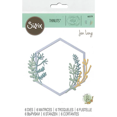 Sizzix® Thinlits Botanical Frame Dies