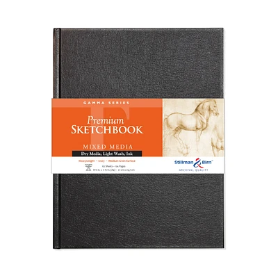 Stillman & Birn® Gamma Series Hardcover Mixed Media Premium Sketchbook, 8.25" x 11.75"