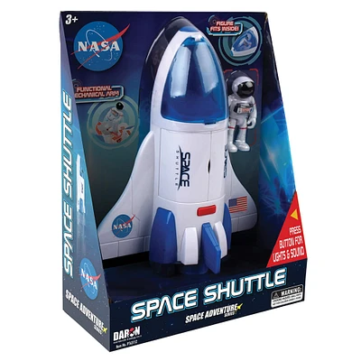 Daron® NASA Space Adventure Series Space Shuttle with Lights & Sounds & Figure