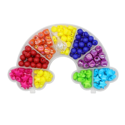 12 Pack: Rainbow Bead Kit by Creatology™