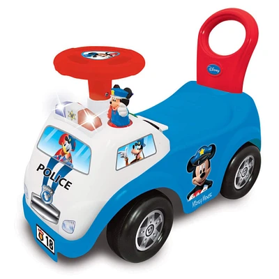 Kiddieland Disney® Mickey Mouse My First Mickey Police Car Ride-On