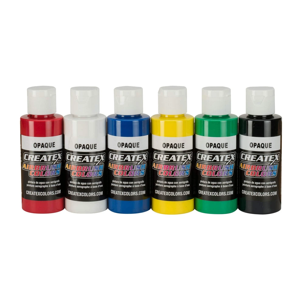 Createx™ Airbrush Color Opaque 6 Color Set