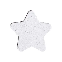 Craft Express 7" Silver & White Star Sublimation Sequin Patches, 2ct.