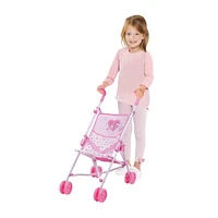 Hauck Love Heart Pretend Play 18" Baby Doll Umbrella Stroller