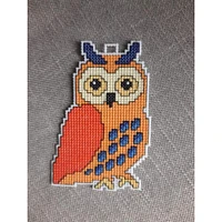 Crafting Spark Owls Plastic Canvas Counted Cross Stitch Kit