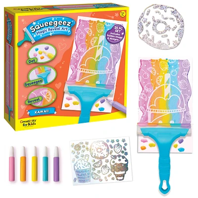 Creativity for Kids® Kawaii Squeegeez Magic Reveal Art