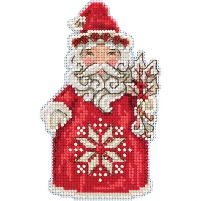 Mill Hill® Jim Shore Nordic Santa Counted Cross Stitch Kit