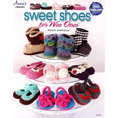 Annie's Crochet Sweet Shoes for Wee Ones Book