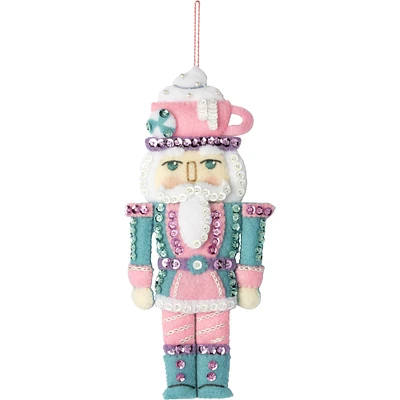 Bucilla Nutcracker Sweet Felt Ornaments Applique Kit