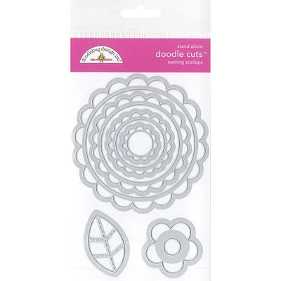 Doodlebug Design Inc.™ Doodle Cuts™ All Occasion Nesting Scallop Die Set