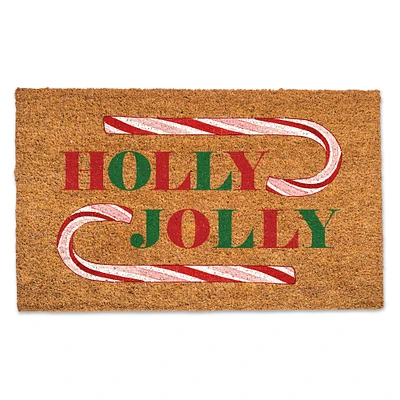 Holly Jolly Doormat