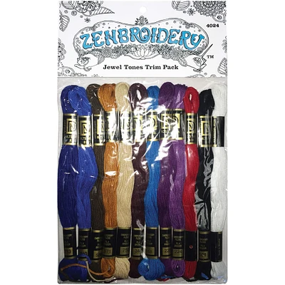 Zenbroidery™ Darks Stitching Trim Pack