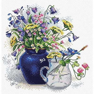 MP Studia Bouquet Cross Stitch Kit