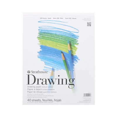 Strathmore® 200 Series Drawing Paper Pad
