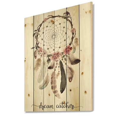 Designart - Dream Catcher With Ethnic Feathers