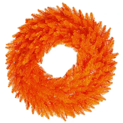 24" Orange Fir Artificial Christmas Wreath