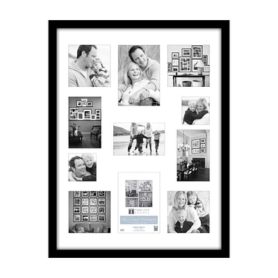 Timeless Frames® 11 Opening Black Great Moments Collection Frame