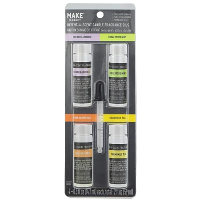 Invent-a-Scent Spa Candle Fragrance Oil Set by Make Market®