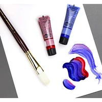 Connoisseur® Pure Synthetic Bristle Long Handle Filbert Brush