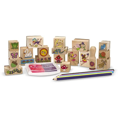 Melissa & Doug® Stamp-a-Scene-Fairy Garden