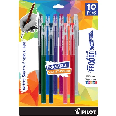 Pilot FriXion Ball Color Sticks Assorted Colors Erasable Gel Pens