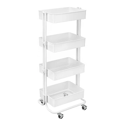 Lexington 4-Tier Rolling Cart by Simply Tidy