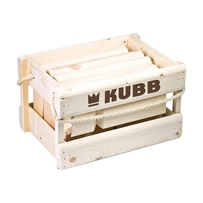 Original Kubb in a Wooden Crate