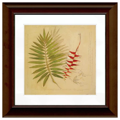 Timeless Frames® Green & Red Palms Framed Wall Art