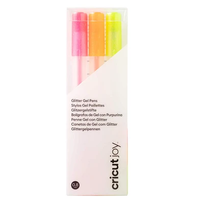 Cricut Joy™ Glitter Gel Pens, Neon