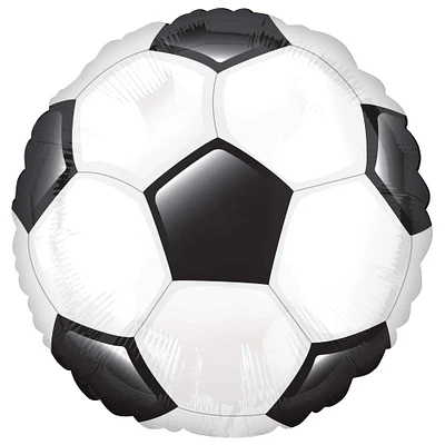 28" Soccer Ball Mylar Balloon