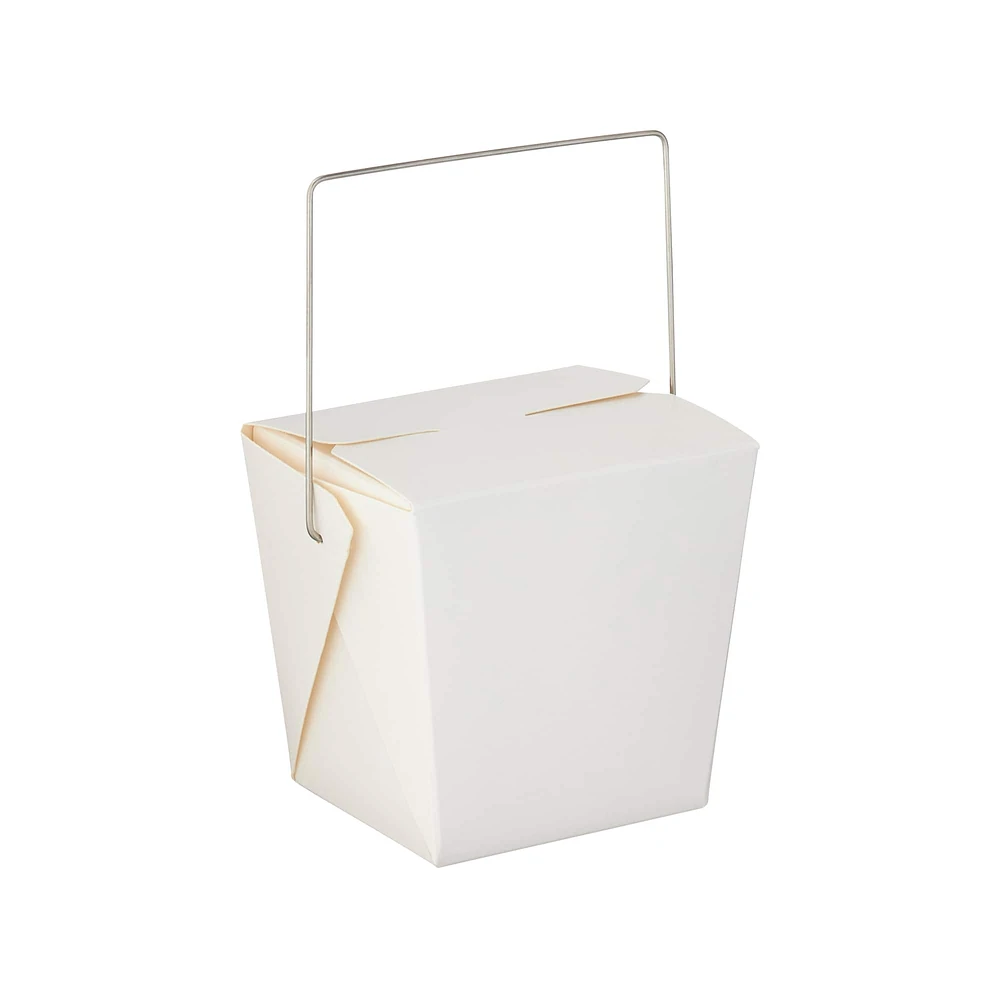 White Take Out Boxes by Celebrate It™, 10 ct.