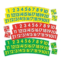 Scholastic® Calendar Dates Pocket Chart Add-ons, 3 Packs of 108