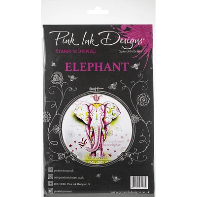 Pink Ink Designs® Elephant Clear Stamps