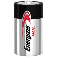 Energizer® MAX D Alkaline Batteries, 4ct.