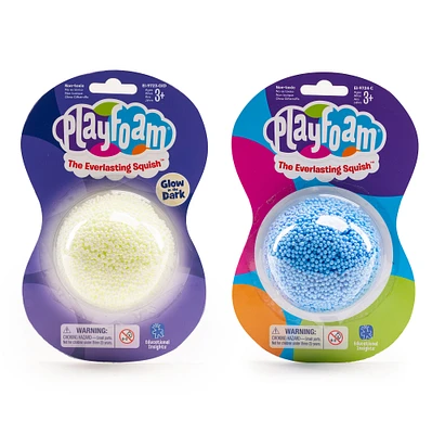 Educational Insights Classic 'n Glow In The Dark Playfoam Jumbo Pod Set