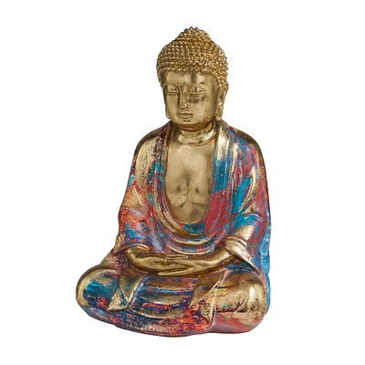 Novogratz 9" Multicolored Buddha Sculpture