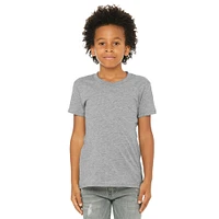 BELLA+CANVAS® Short Sleeve Heather Jersey Youth T-Shirt