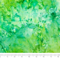 SINGER Batik Green Tone Cotton Fabric