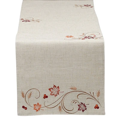 DII® 70" Autumn Wheat Table Runner