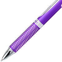 Pentel® EnerGel 0.7mm Violet Barrel With Black Ink Alloy Retractable Liquid Gel Pen