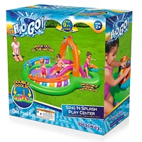 Bestway® H2OGO!® Sing 'N Splash Inflatable Kids Water Play Center