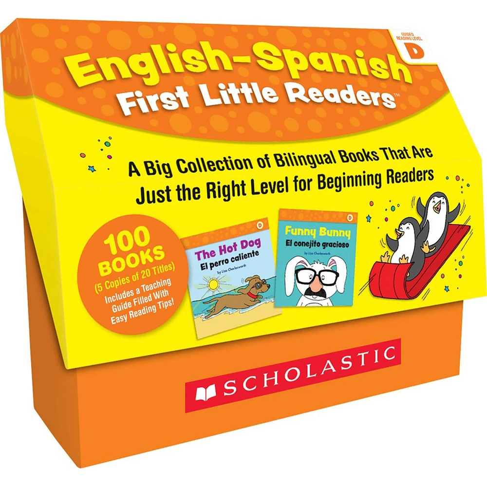 Scholastic Teaching Resources English-Spanish First Little Readers Guided Reading Level D Classroom Set