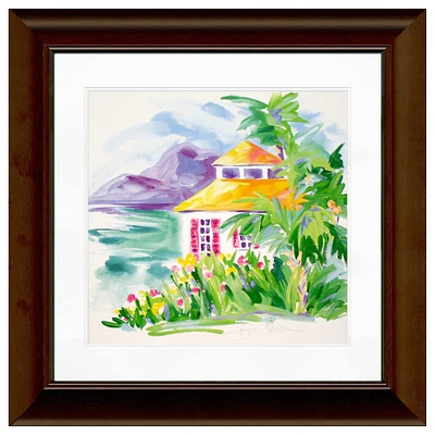 Timeless Frames® Red & Orange Caribbean Cottage Framed Wall Art