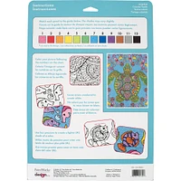 PencilWorks™ Colorful Turtle Color by Number Kit