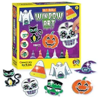 Creativity for Kids Halloween Easy Sparkle Window Art Kit