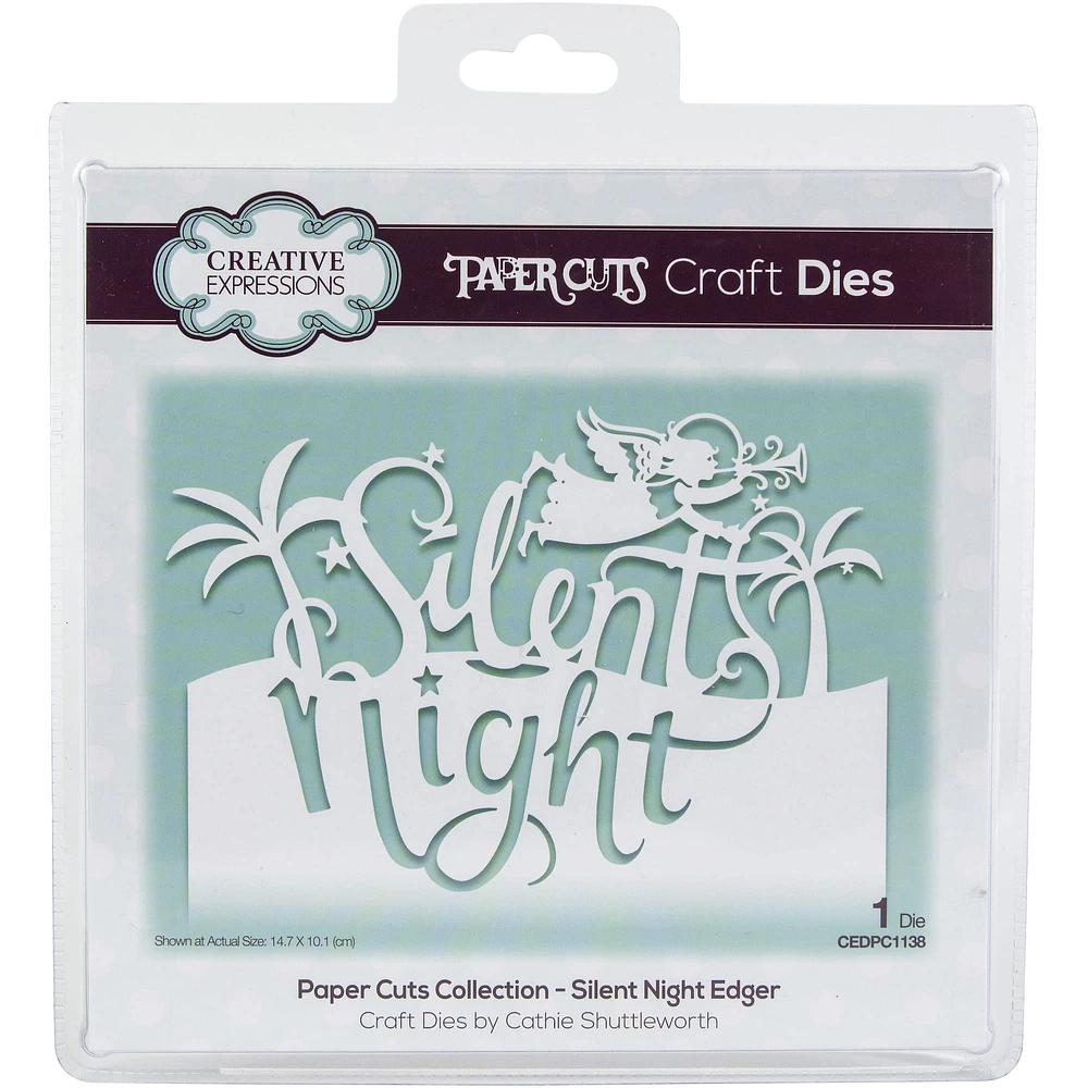 Creative Expressions Paper Cuts Silent Night Edger Die