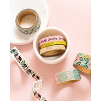 Maggie Holmes Garden Party Gold Foil Accents Washi Tape Set
