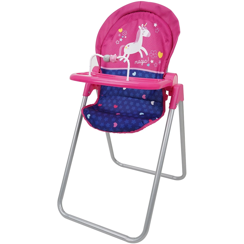 509 Crew Unicorn Doll Highchair