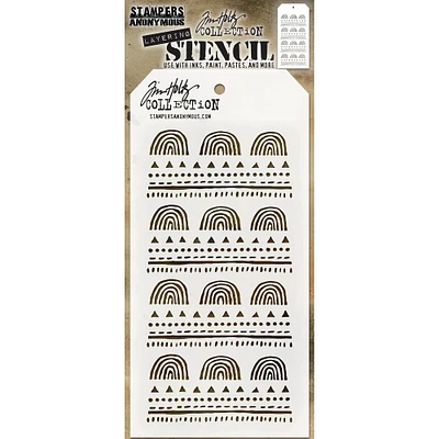 Tim Holtz® Stamper's Anonymous Nature Layering Stencil