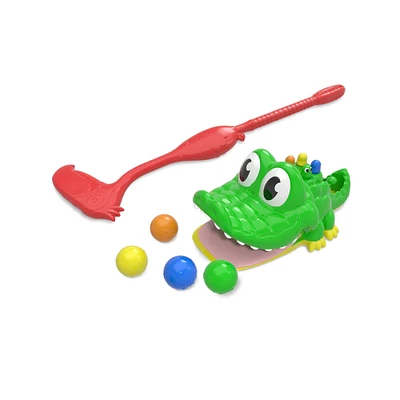 Putt The Ball Into The Gator's Mouth To Score Game